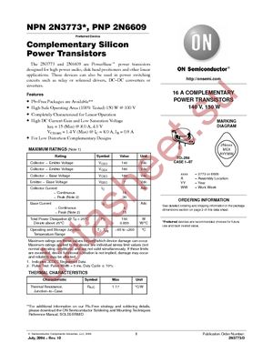 2N6609 datasheet  